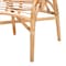 Bali & Pari Seminyak Modern Bohemian Natural Rattan Lounge Chair 235-13344-ZORO - alternate 6